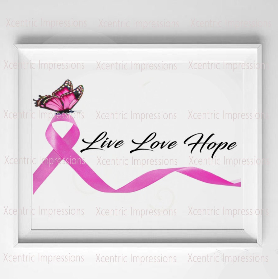 Breast cancer awareness digital print, cancer ribbon digital print, breast cancer digital print, breast cancer, print, digital print, prints