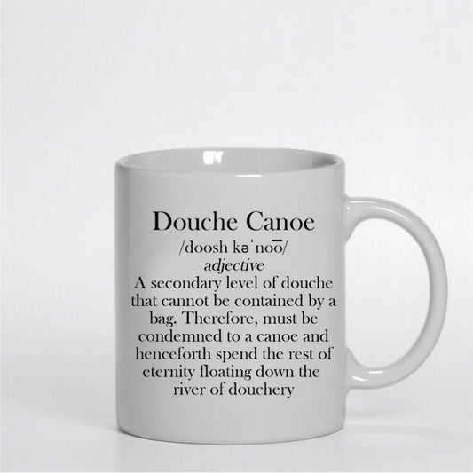 11 oz. Mug - Douche Canoe