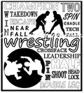 Wrestling Locker Sign - PDF